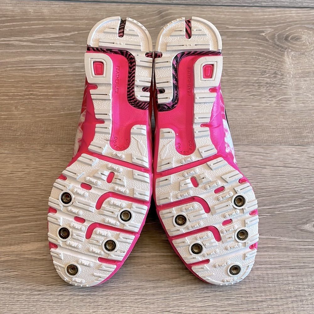 Brooks Mach 15 XC Spikes Women’s Size 6 Knockout Pink Black White - Picture 5 of 10